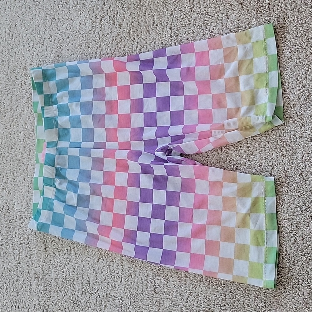 Mesh biker shorts